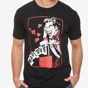 DC Comics The Joker Mad Love Couples T-Shirt BoxLunch Exclusive Size XS